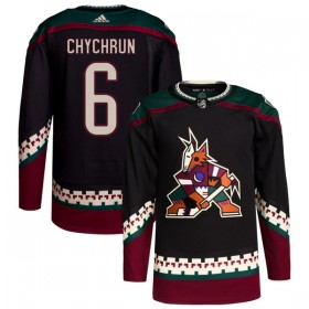 Arizona Coyotes tröja Jakob Chychrun 6 Adidas Svart Authentic - NHL Tröjor Herr